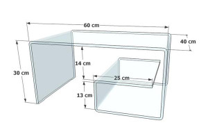 Table en escargot en plexiglas - Devis sur Techni-Contact.com - 6
