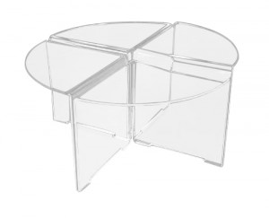 Table gigogne plexiglas - Devis sur Techni-Contact.com - 1