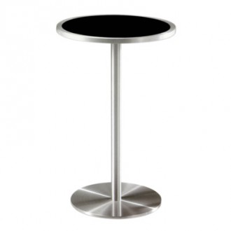 Table haute design diamètre 60 cm - Plateau de diamètre 60 cm