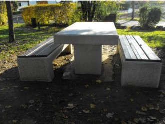 Table jardin beton - Devis sur Techni-Contact.com - 1