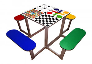 Table multi-jeux extérieure pour parcs - Devis sur Techni-Contact.com - 1