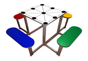 Table multi-jeux extérieure pour parcs - Devis sur Techni-Contact.com - 2