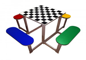 Table multi-jeux extérieure pour parcs - Devis sur Techni-Contact.com - 3