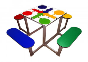 Table multi-jeux extérieure pour parcs - Devis sur Techni-Contact.com - 6