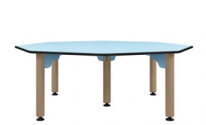 Table octogonale crèche - Devis sur Techni-Contact.com - 1