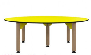 Table ovale crèche - Devis sur Techni-Contact.com - 1