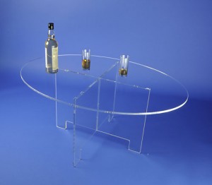 Table ovale démontable plexiglas - Devis sur Techni-Contact.com - 6