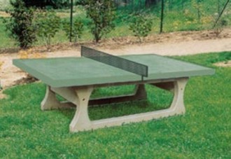 Table ping pong pierre - Filet métallique galvanisé cote 274 x 152 cm