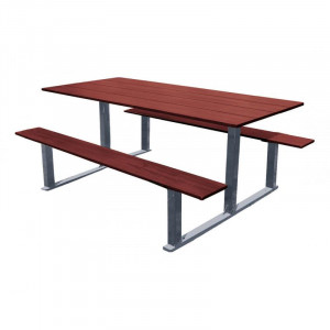 Table pique-nique en bois compact stratifié - Devis sur Techni-Contact.com - 1