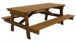 Table pique nique en bois ou composite - Devis sur Techni-Contact.com - 1