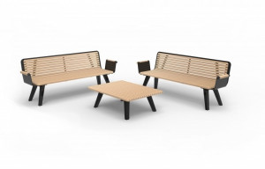 Table pique nique en bois exotique - Devis sur Techni-Contact.com - 1