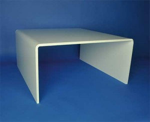 Table plexiglas blanc - Devis sur Techni-Contact.com - 2