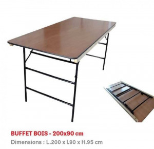 Table pliante pour buffet - Devis sur Techni-Contact.com - 3