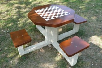 Table pour jeux d'échecs extérieur - Devis sur Techni-Contact.com - 1
