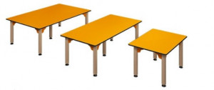 Table rectangle crèche - Devis sur Techni-Contact.com - 1