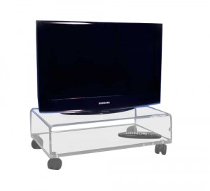 Table Tv plexiglas - Devis sur Techni-Contact.com - 1