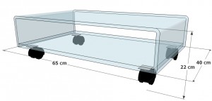Table Tv plexiglas - Devis sur Techni-Contact.com - 6