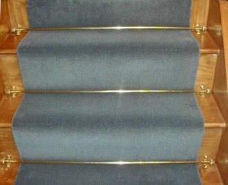Tapis d'escalier à motif pour hotel - Collection trianon