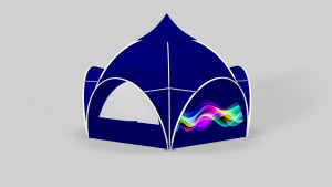 Tente dôme personnalisable  - Devis sur Techni-Contact.com - 1