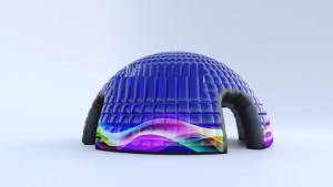 Tente igloo gonflable personnalisable  - Devis sur Techni-Contact.com - 1