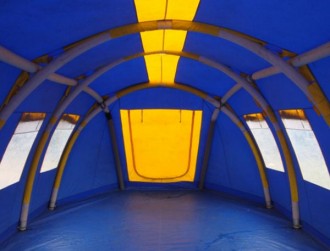 Tente tunnel gonflable - Devis sur Techni-Contact.com - 2