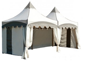 Tentes de réception stands pliants en PVC - Devis sur Techni-Contact.com - 1