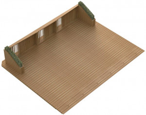 Terrasse bois démontable pour restaurant modèle en îlot - Devis sur Techni-Contact.com - 1