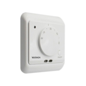 Thermostat analogique blanc  - Devis sur Techni-Contact.com - 2