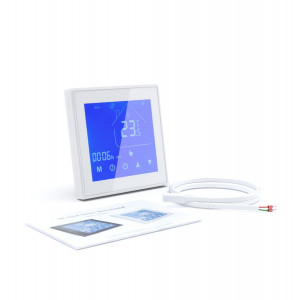 Thermostat blanc à écran tactile  - Devis sur Techni-Contact.com - 2