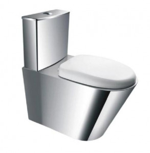Toilette avec double réservoir de décharge - Devis sur Techni-Contact.com - 1
