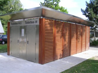 Toilettes exterieur Personnalisés Parc - Devis sur Techni-Contact.com - 1