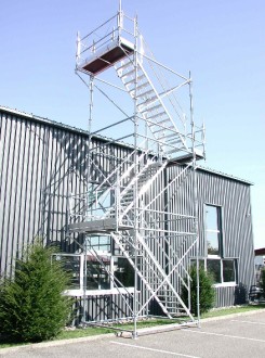 Tour D acc s Chantier Devis Sur Techni Contact Tour Escalier