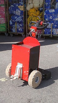 Tracteur pousseur électrique de manutention 1500 Kg - Devis sur Techni-Contact.com - 1