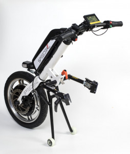 Troisième roue motorisée pour fauteuil roulant - Devis sur Techni-Contact.com - 3