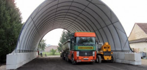 Tunnel abri pour matériel de chantier - Devis sur Techni-Contact.com - 1