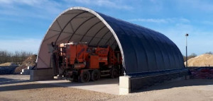 Tunnel abri pour matériel de chantier - Devis sur Techni-Contact.com - 5