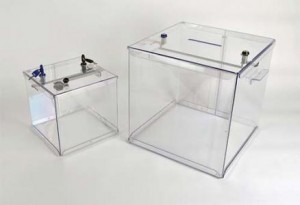 Urne électorale transparente - Devis sur Techni-Contact.com - 1