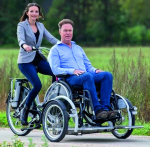 Vélo de transport pour fauteuil roulant - Devis sur Techni-Contact.com - 1