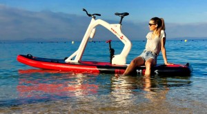 Vélo nautique sur planche de paddle gonflable - Devis sur Techni-Contact.com - 2