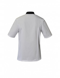 Veste de cuisine blanche à manches courtes  - Devis sur Techni-Contact.com - 2