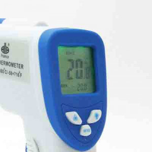 Thermomètre Infrarouge -50+380°C/-58+716°F avec visée laser - Devis sur Techni-Contact.com - 2