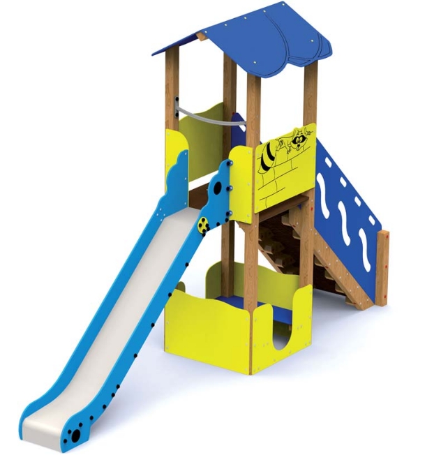 Jeu d'extérieur avec toboggan Arena Commandez sur TechniContact