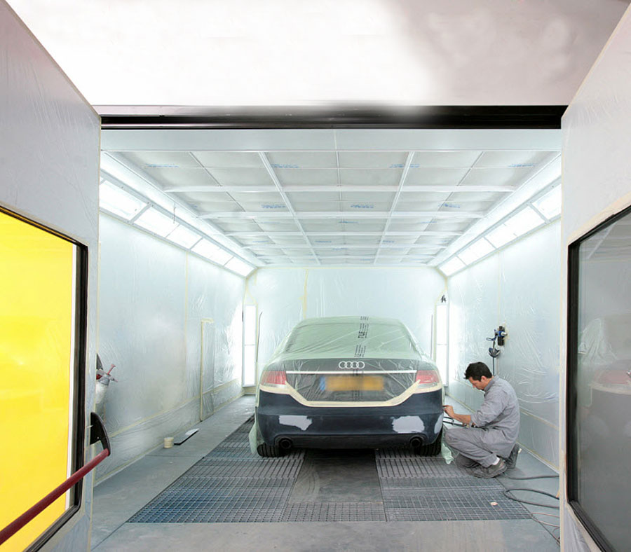 Cabine de peinture pour véhicule léger : Devis sur Techni-Contact - Cabine  de peinture automobile