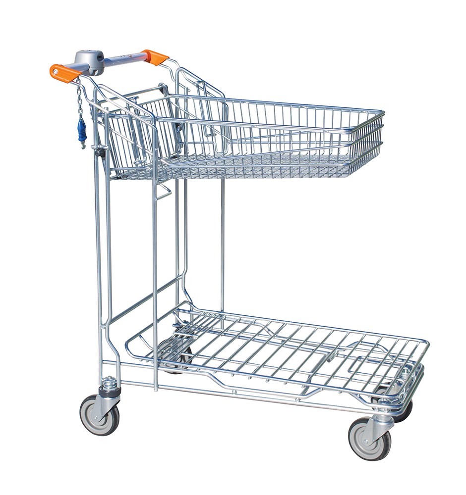 Un Caddie De Supermarché