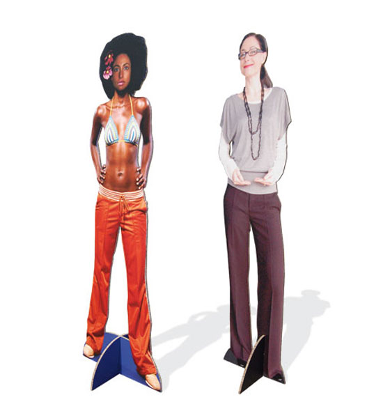 Justin Bieber Silhouette Carton Taille Réelle – Standee Grandeur Nature 171 Cm Survêtement Blanc