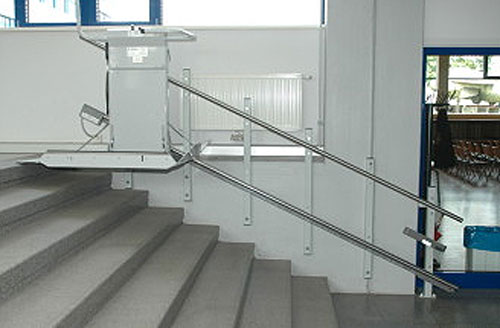 Plateforme monte escalier : Devis sur Techni-Contact - Monte handicapé