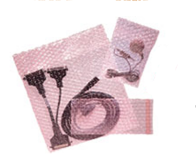 100 Sachets à Bulles Antistatiques - Dimensions 240x320 Mm, épaisseur 102/80 My, Couleur Rose, Pour Emballage Sécurisé - 7