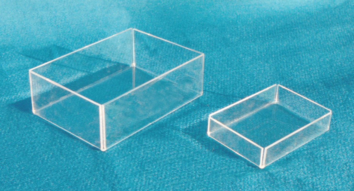 Capot de protection, boîte de protection en Plexiglas transparent