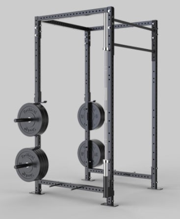 Rack de musculation squat à barre fixe : Devis sur Techni-Contact - cage  gymnastique pour entraînement complet