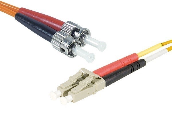 Cordon fibre optique Multimode 3m : Commandez sur Techni-Contact -  Connecteur unique LC 2